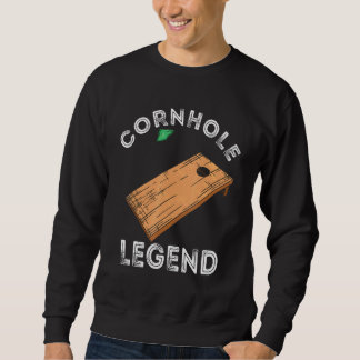Sweatshirt Cornhole Legend Board Jeu Bean Bag
