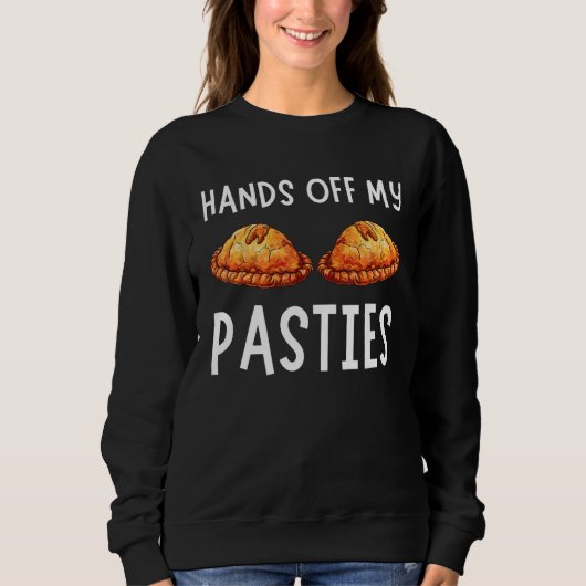 Sweatshirt Cornish Pasty Pun Cornwall Souvenir Cornish Pasty (Devant)