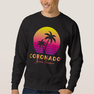 Sweatshirt Coronado Beach Paradise Vibes tropicales Été Vaca