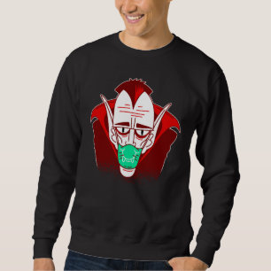 Sweatshirt coronavirus halloween masque visage vampire