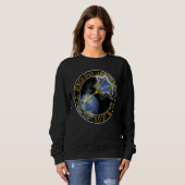 Sweatshirt Corps de laser spatial juif secret Farce (Devant entier)