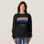 Sweatshirt Corpus Christi Texas Mountain sunset hometown (Devant entier)