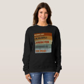 Sweatshirt Correcting Grammar  English Teacher Quote Retro (Devant entier)