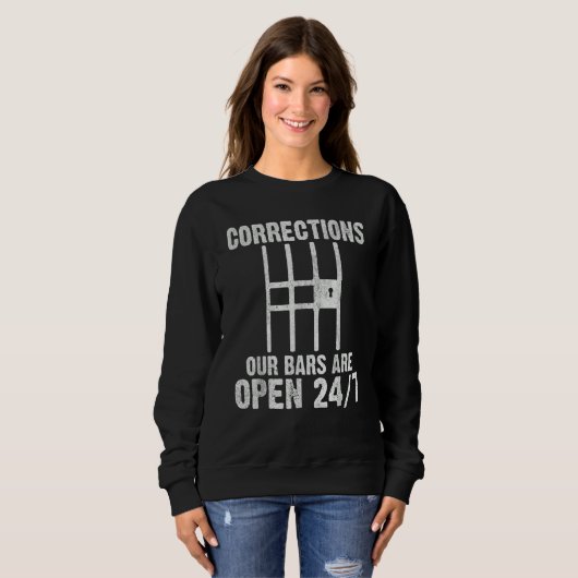 Sweatshirt Correctional Officer Prison Guard Corrections Offi (Devant entier)