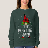 Sweatshirt Correspondance Buffle de famille Plaid Bowling Gno (Devant)