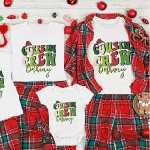 Sweatshirt Correspondance de Noël Retro Cousin