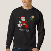 Sweatshirt Correspondance famille Noël 2022 - Père Noël Elfie (Devant)