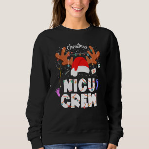Sweatshirt Correspondance Noël Nicu Crew Nur néonatal néonata