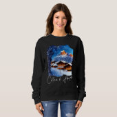 Sweatshirt Cortina d'Ampezzo Dolomiti Painting Cortina d'Ampe (Devant entier)