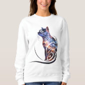 Sweatshirt Cosmic Cat (Devant)
