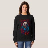 Sweatshirt Cosmic Panda Kraken (Devant entier)