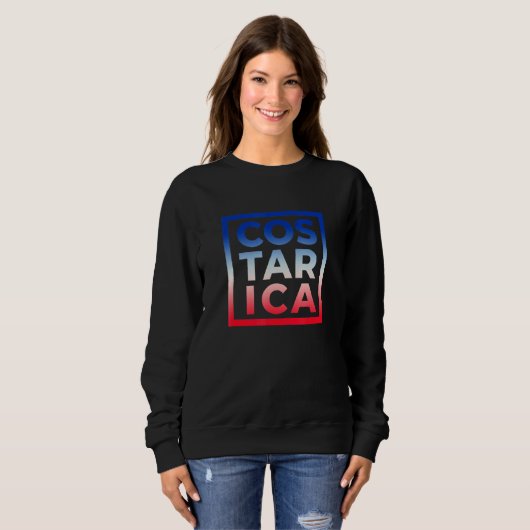 Sweatshirt Costa Rica (Devant entier)