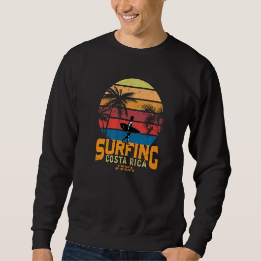 Sweatshirt Costa Rica Surf Premium 1 (Devant)