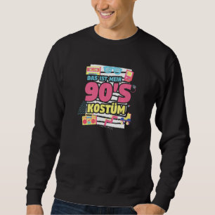 Sweatshirt Costume 90s 90s tenue Musique rétro Moto 90s