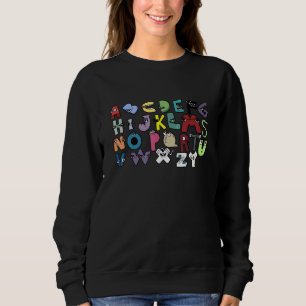 Sweatshirt Costume Alphabet Lore Pour Les Garçons Qui Corresp