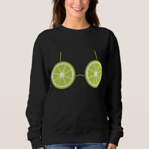 Sweatshirt Costume Bra Lime Cute Fruit Facile Halloween Cadea