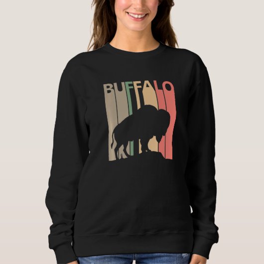 Sweatshirt Costume de buffle amusant (Devant)