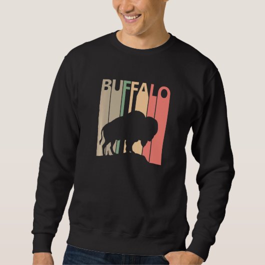 Sweatshirt Costume de buffle amusant (Devant)