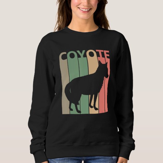 Sweatshirt Costume de coyote drôle (Devant)