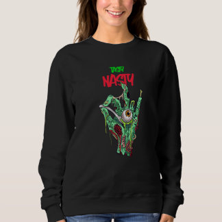 Sweatshirt Costume de déguisement main effrayante zombie