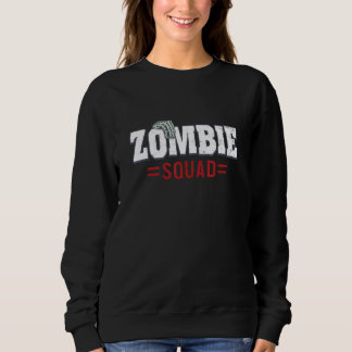 Sweatshirt Costume de Halloween Zombie Squad Garçons Filles Z