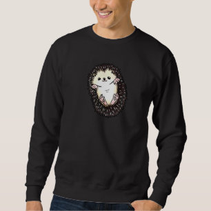Sweatshirt Costume de hérisson à ventre africain drôle mignon