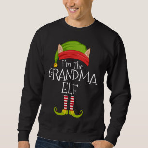 Sweatshirt Costume de jumelage de la famille de Noël Je suis 