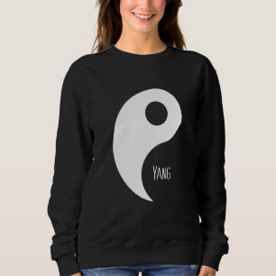 Sweatshirt Costume de jumelage des couples plus faciles Yin Y