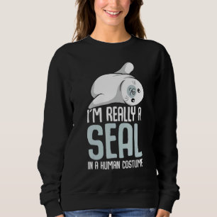Sweatshirt Costume de phoque Seals de mer Seals filles garçon