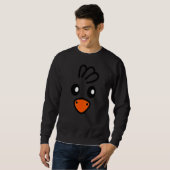 Sweatshirt Costume de poussin bébé poulet (Devant entier)