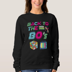 Sweatshirt Costume des années 80 Tenue de la fête des années