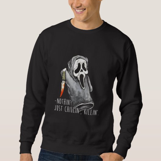 Sweatshirt Costume d'horreur Halloween (Devant)