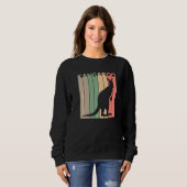 Sweatshirt Costume Kangaroo drôle (Devant entier)