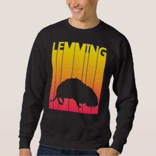 Sweatshirt Costume rétro animal Lemming