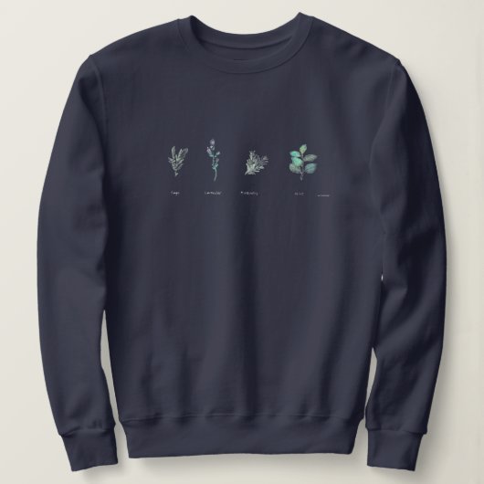 Sweatshirt Cosy Plante d'automne (Design devant)