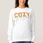 Sweatshirt Cosy saison automne design automne (Devant)