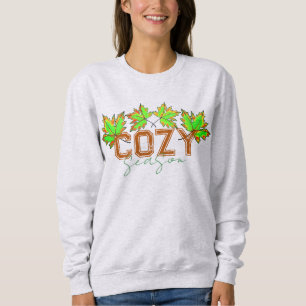 Sweatshirt Cosy saison automne design automne