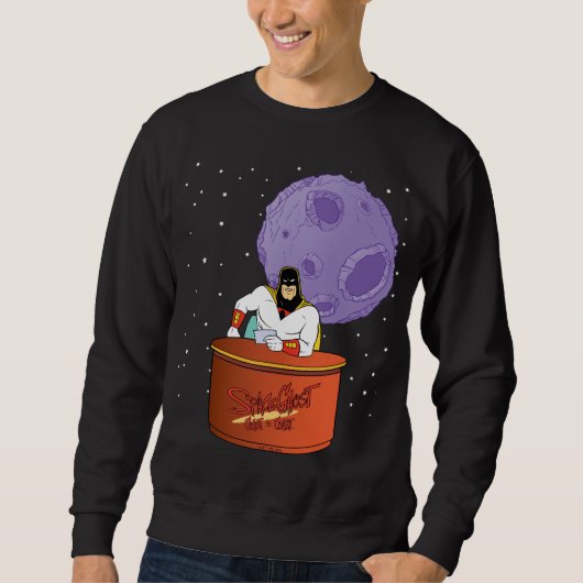 Sweatshirt Côte fantôme de l'espace sur la côte (Devant)