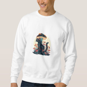 Sweatshirt Cottagecore Esthétique Goblincore Champignon Fairy