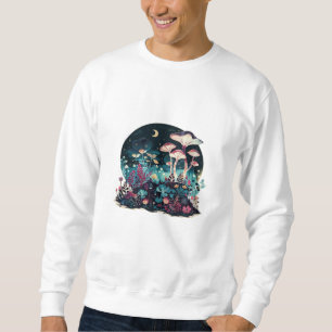 Sweatshirt Cottagecore et Salon de Champignons Goblincore Est