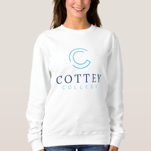 Sweatshirt Cottey College (Devant)