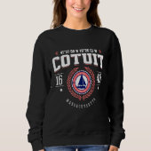 Sweatshirt Cotuit Massachusetts Cape Cod MA Nautical Beach So (Devant)