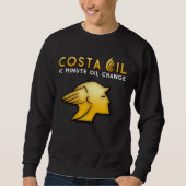 Sweatshirt Cou de l'équipage du Costa Oil (Devant)