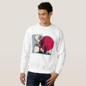Sweatshirt Couche d'ombre Samurai (Devant entier)