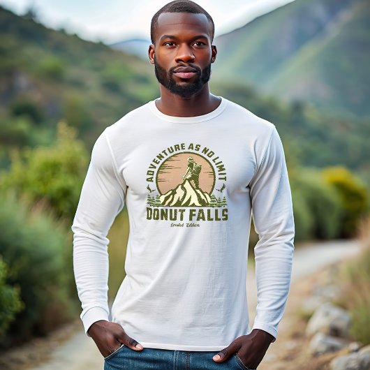 Sweatshirt Coucher de soleil de randonnée des chutes de Donut