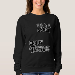Sweatshirt Coucher de soleil Vintage rétro Aloha Hawaii