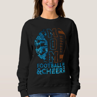 Sweatshirt Coucou De Football Cheerleader Maman Des Deux Bun