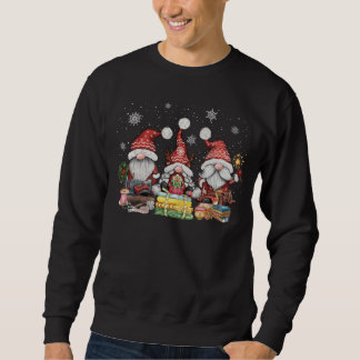 Sweatshirt Coudre des gnomes trois gnomes de couture cadeaux