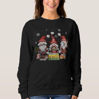 Sweatshirt Coudre des gnomes trois gnomes de couture cadeaux