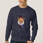 Sweatshirt cougar head (Devant)